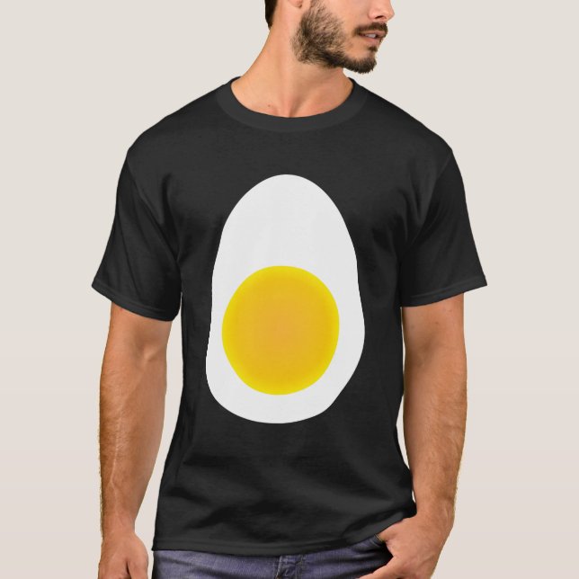 Camiseta Duro Engraçado Ovo Encerrado Fosse Ovo E Yo (Frente)