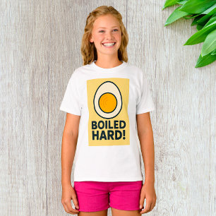 Camiseta DURO FERIDO! Duro Engraçado Humor de Ovo Enrolado