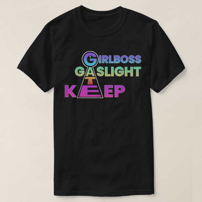 Camiseta Duro Girlchefe Gaslight GateKement Trending M (Frente do Design)