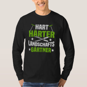 Camiseta Duro Hardener Paisagem Jardineiro Flor