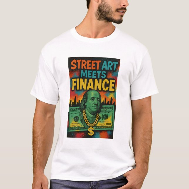 Camiseta Duro Hustle: Dinheiro da Rua Vibes (Frente)