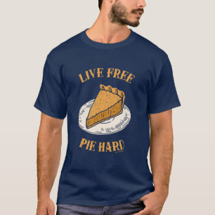 Camiseta Duro livre vivo da torta