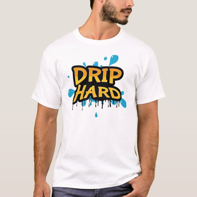 Camiseta Duro - Tipografia de Streetwear Urbanos Na moda (Frente)