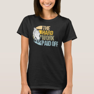 Camiseta Duro Trabalho Premiado Orações Respondidas Memória