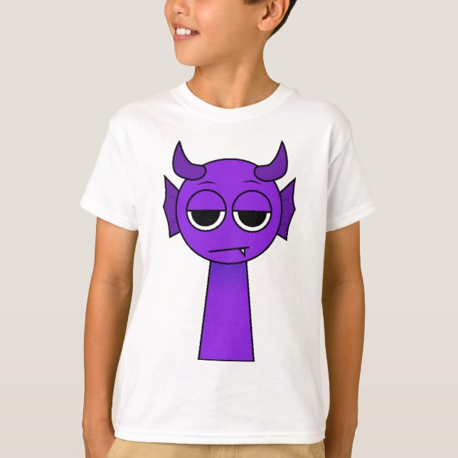 Camiseta Durple do Sprunki (Frente)