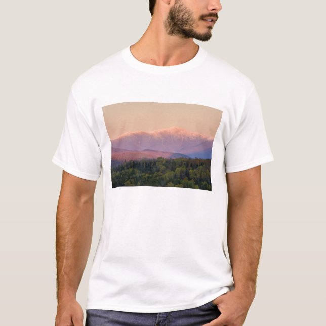 Camiseta Dusk e Mount Washington em New Hampshire (Frente)