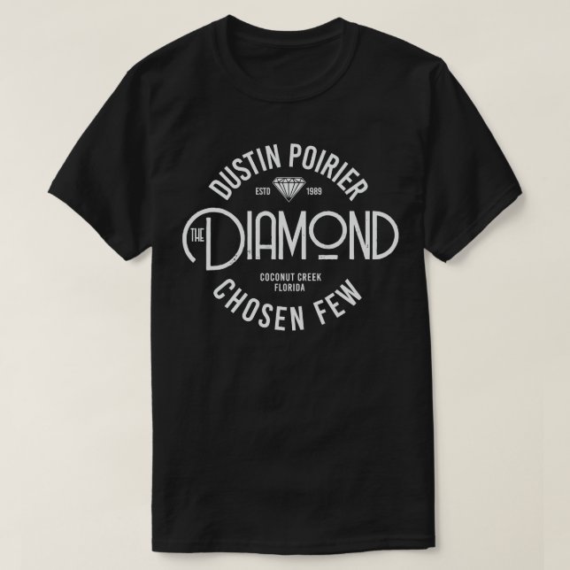 Camiseta Dustin Poirier O Diamond (Frente do Design)