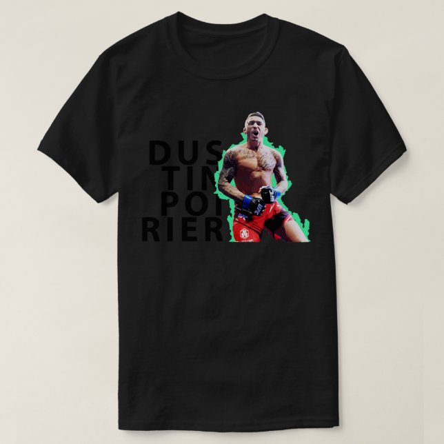 Camiseta Dustin Poirier Power TSirt (Frente do Design)