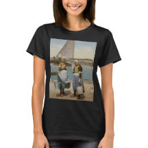 Dutch Girls from Marken Island (c. 1900)