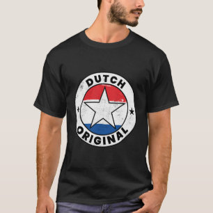 Camiseta Dutch Original Shirt Netherlands Holland Flag Shir