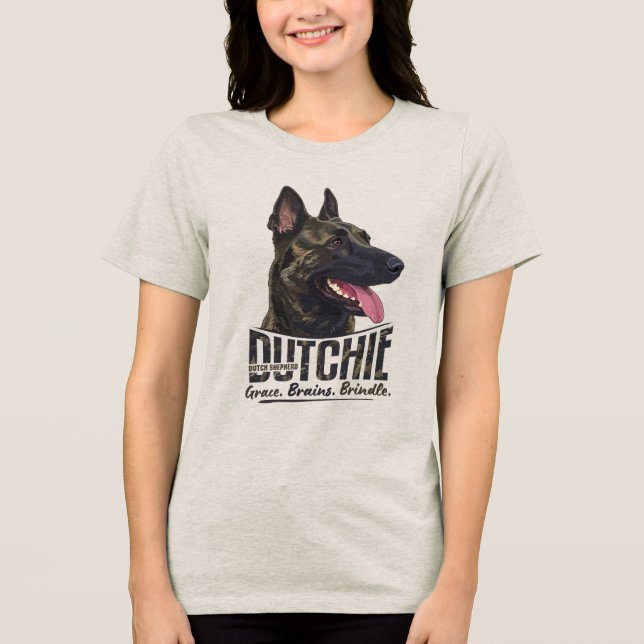 Camiseta Dutch Shepherd -Hollandse Herdershond (Frente)