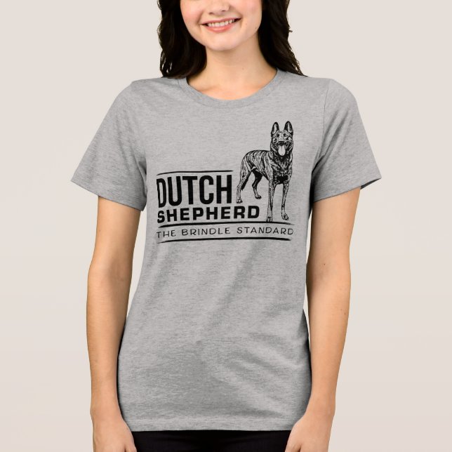 Camiseta Dutch Shepherd -Hollandse Herdershond (Frente)
