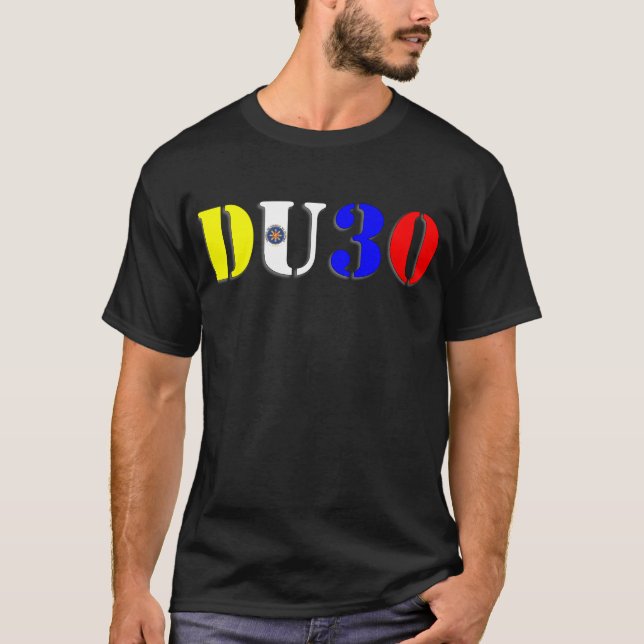 Camiseta Duterte Filipinas DU30 (Frente)