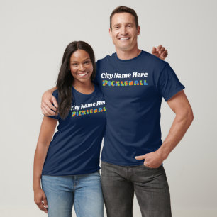 Camiseta Dúvidas de Pickleball Personalizável
