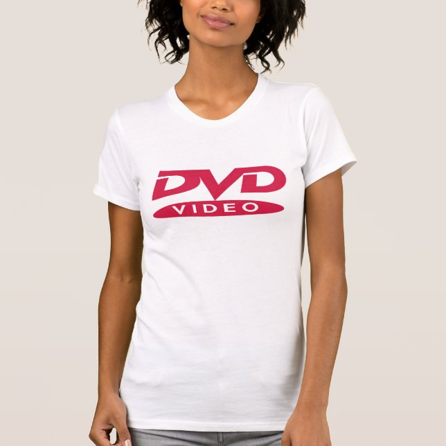 Camiseta DVD Red Logo - Women (Frente)