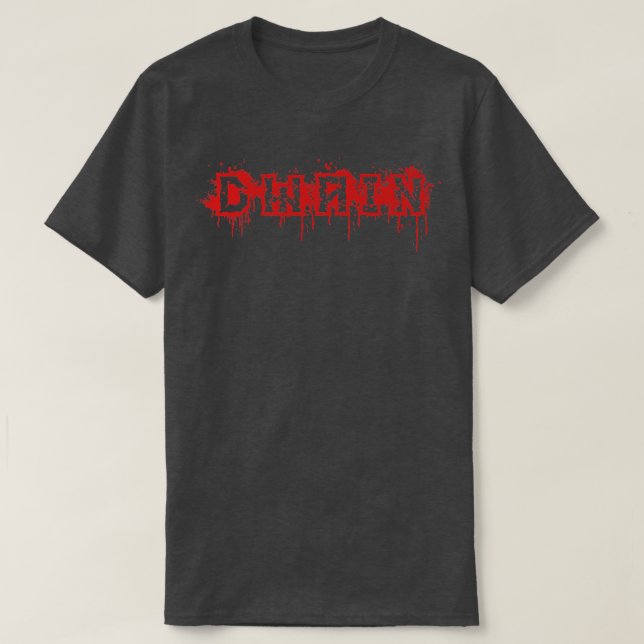 Camiseta Dwain - First Name Halloween Costume Personalized  (Frente do Design)
