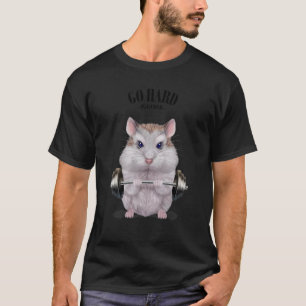 Camiseta Dwarf Hamster Muscle Training Welevising Fitnes