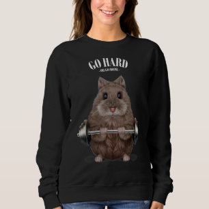 Camiseta Dwarf Hamster Muscle Training Welevising Fitnes