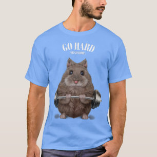 Camiseta Dwarf Hamster Muscle Training Welevising Fitnes