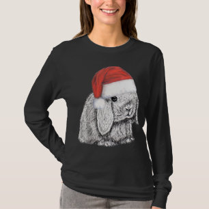 Camiseta Dwarf Lop Olhou Coelho Coelho No Cristo De Papai N