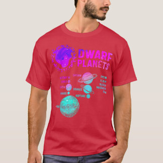 Camiseta Dwarf Planets Science Space Solar Astronomy System