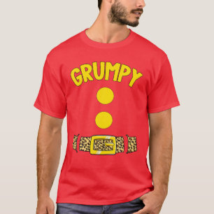 Camiseta Dwarf Rumpy Halloween O Figurino Dava Idea Grumpy