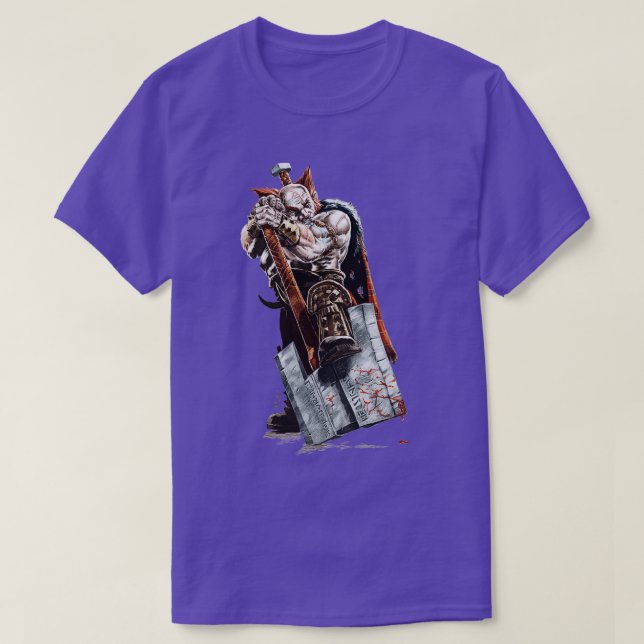 Camiseta Dwarven Barbarian (Frente do Design)