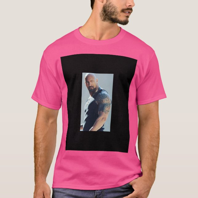 Camiseta Dwayne Johnson (Frente)