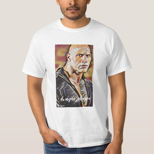 Camiseta dwayne johnson mk (Frente)