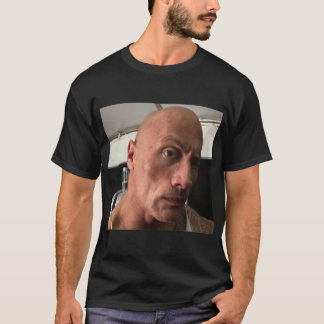 Camiseta Dwayne The Rock Johnson Eyebrow evoca o Clássico