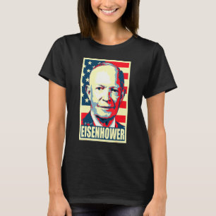 Camiseta Dwight D Eisenhower Propaganda Poster