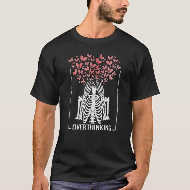 Camiseta Dy Skeleton Borboleta Superpensadora (Frente)