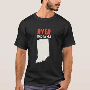 Camiseta Dyer Indiana State America Viagem Indianan