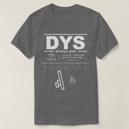 Camiseta Dyess AFB Air Force Base DYS