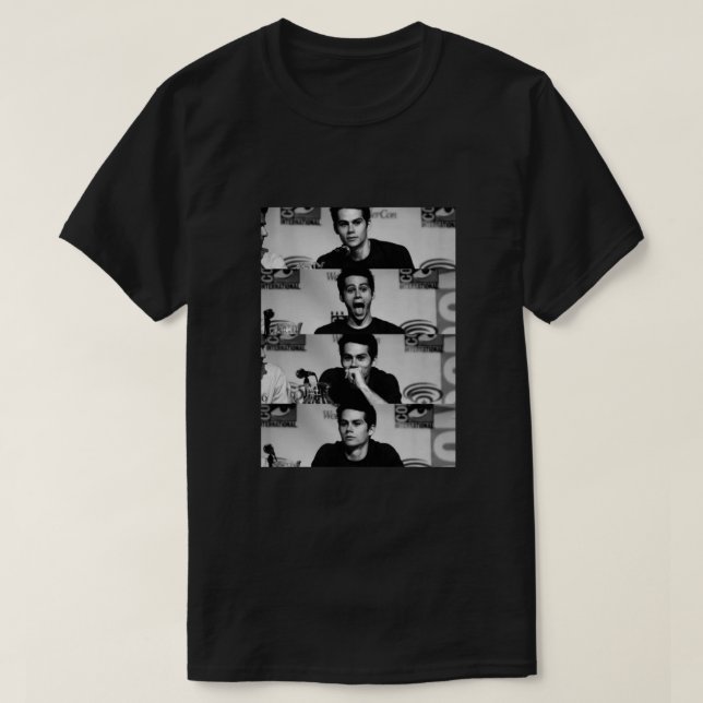 Camiseta Dylan O'brien Comic com Clássico (Frente do Design)
