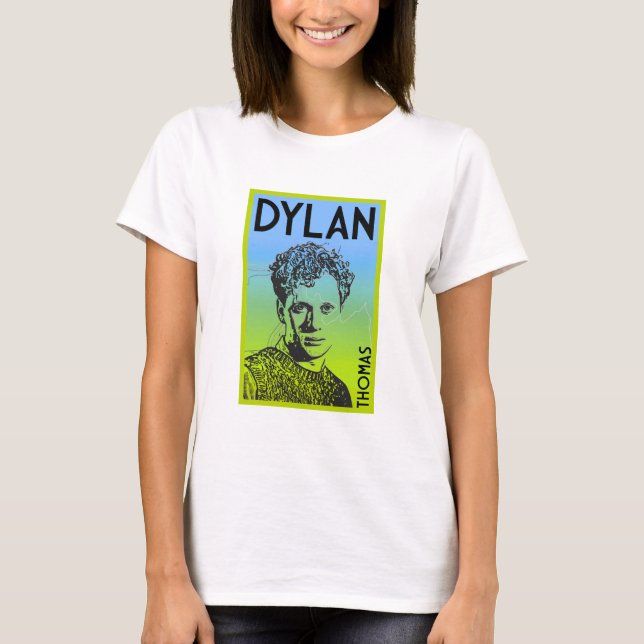 Camiseta Dylan Thomas Welsh Poet (Frente)