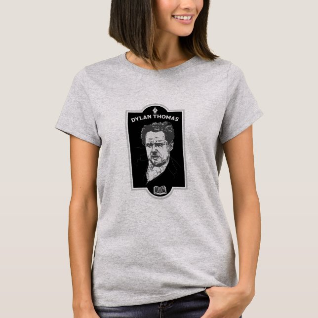 Camiseta Dylan Thomas Welsh Poet (Frente)