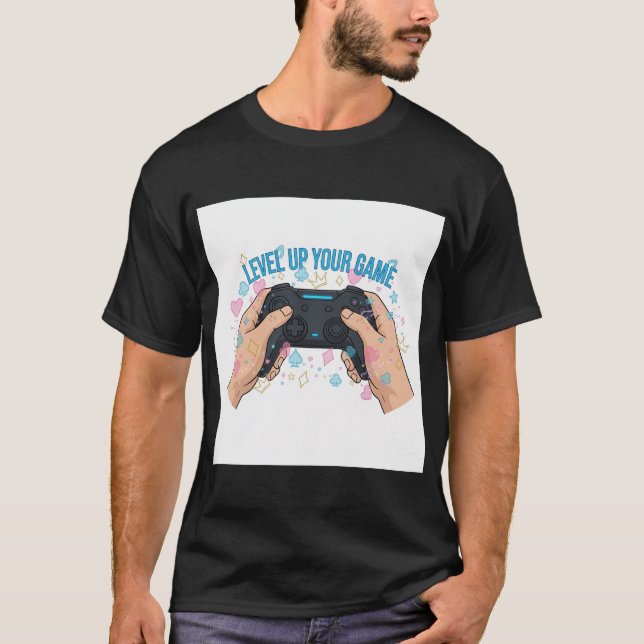 Camiseta Dynamic Esports Champion Gaming Controller Design (Frente)