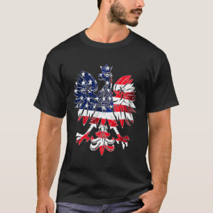 Camiseta Dyngus Day Hoodie Polonesa Águia Americana Flag Us
