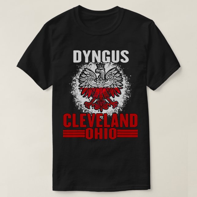 Camiseta Dyngus Day Tees Cleveland Dyngus Day Capitol Polis (Frente do Design)