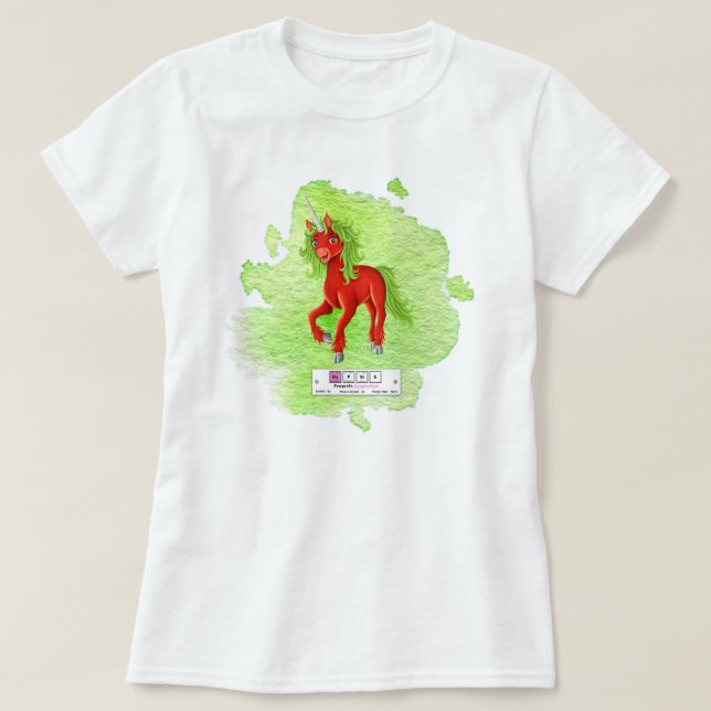 Camiseta Dypsie The Dysprosium Elemental (Frente do Design)