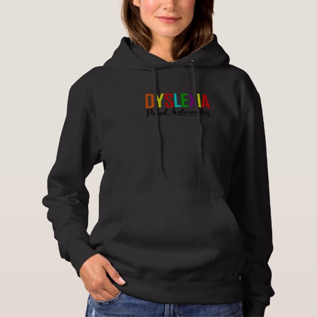 Camiseta Dyslexia Proud Ambassador Dyslexia Awareness  1 (Frente)