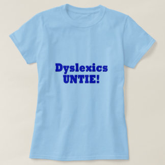 Camiseta Dyslexics