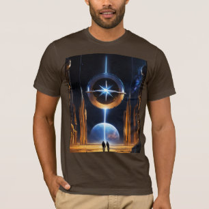 Camiseta Dyson StarGate - Teto de estrutura cósmica futurís