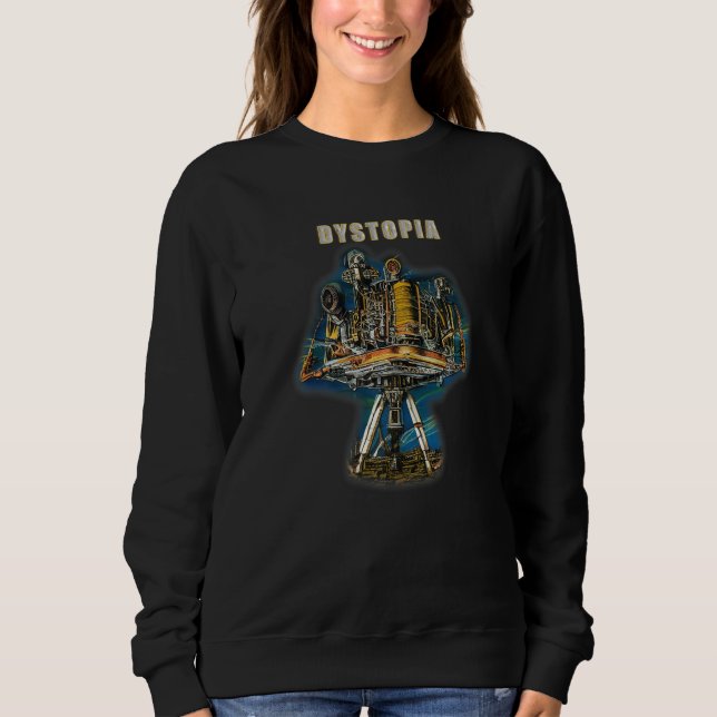 Camiseta Dystopia  Futuristic (Frente)