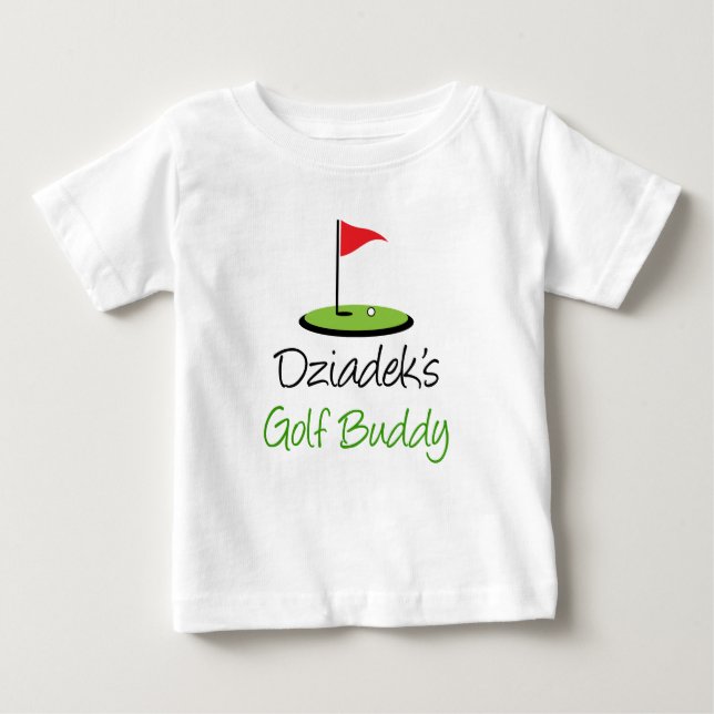 Camiseta Dziadek's Golf Buddy (Frente)
