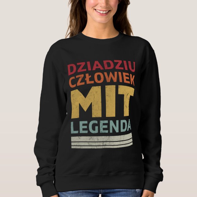 Camiseta Dziadziu Legenda Polish Grandpa (Frente)