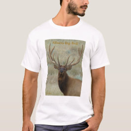Camiseta E10 Bull Elk em Velvet Head Shot