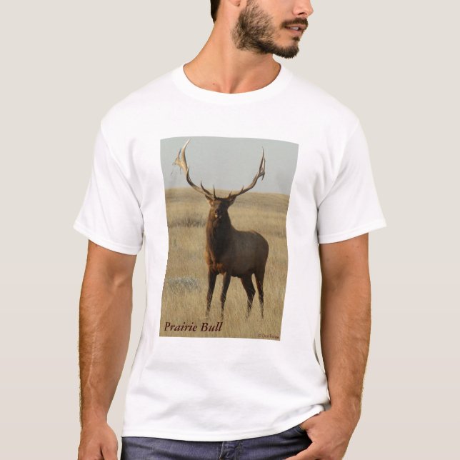 Camiseta E13 Alce Touro Grama nos Chifres (Frente)