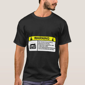 Camiseta E30 Drift warning 